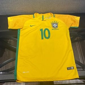 Kids Brazil Soccer Jersey